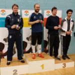 Mens Sabre L-R Gellett, Saunders (Truro), Thorley, Siron
