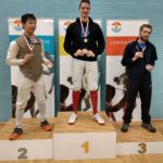Mens Foil Plate L-R Li, Frost, Hepner, Baillache (not in photo)